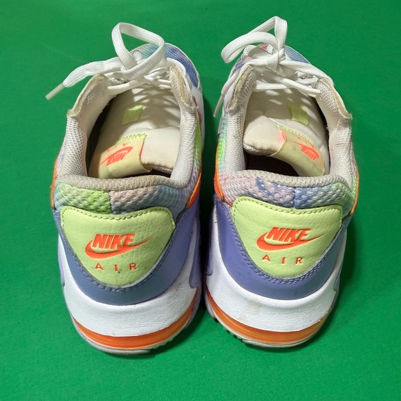 Nike Air Max Excee Shoes Womens US9 White Multicolor Tie Dye Sneakers DD9671-900 - Picture 3 of 10